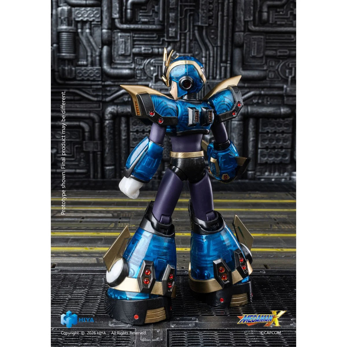 Mega Man X Series X Ultimate Armor Version Exquisite Basic Series None Scale 6-Inch Action Figure