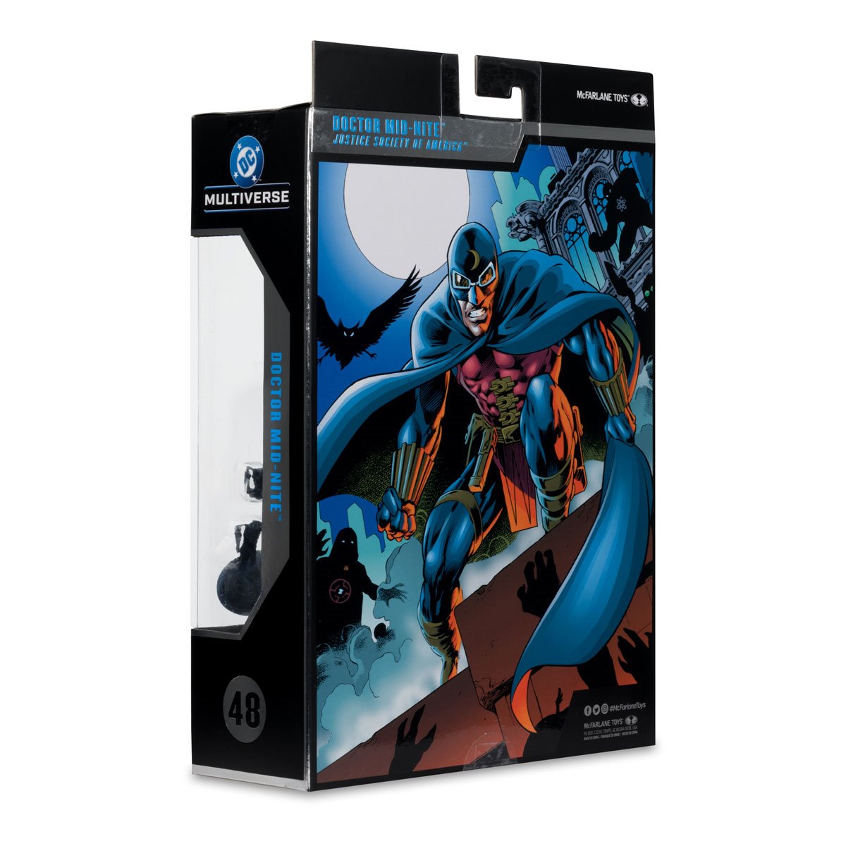 DC Collector Edition Doctor Mid-Nite Justice Society of America #48 7-Inch Scale Action Figure - Exclusive