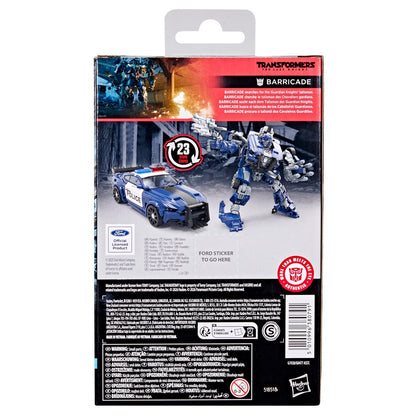 Transformers Studio Series Deluxe Class Transformers: Age of Extinction Barricade Action Figure