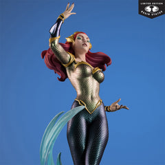 [Pre-Order] DC Cover Girls Mera by J. Scott Campbell 1:8 Scale Resin Statue