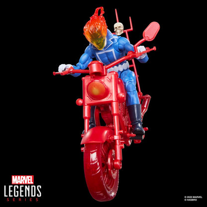 Ghost Rider Marvel Legends Series Johnny Blaze 6-Inch Action Figure with Motorcycle
