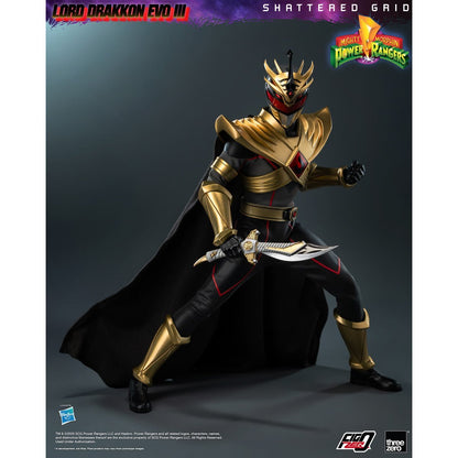 Mighty Morphin Power Rangers: Shattered Grid Lord Drakkon Evo III FigZero 1:6 Scale Action Figure