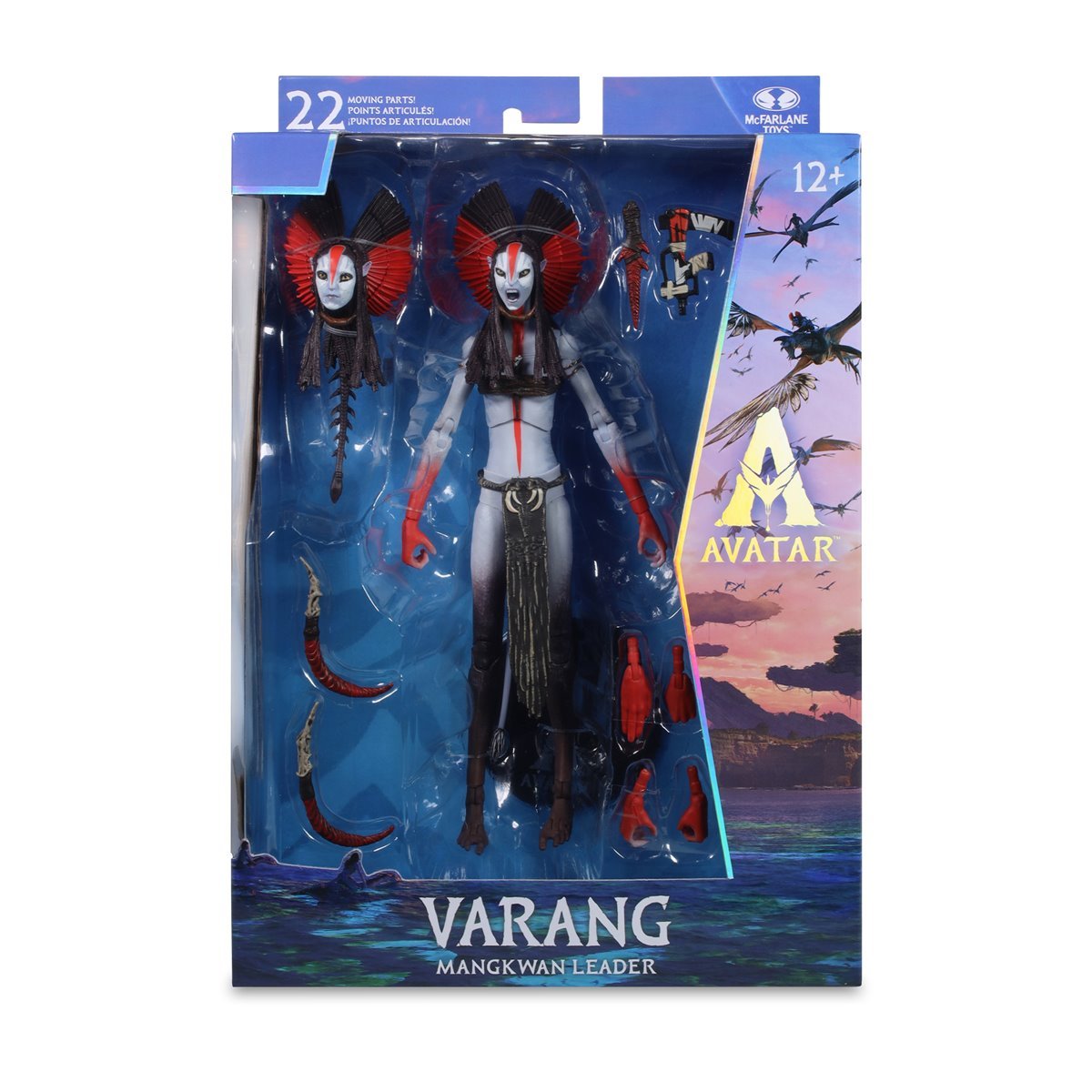 Avatar: Fire and Ash McFarlane Collector Edition Varang Mangkwan Leader 7-Inch Scale Action Figure
