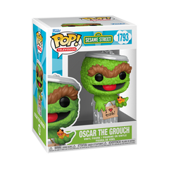Pop! Television: Sesame Street Oscar the Grouch with Slimey