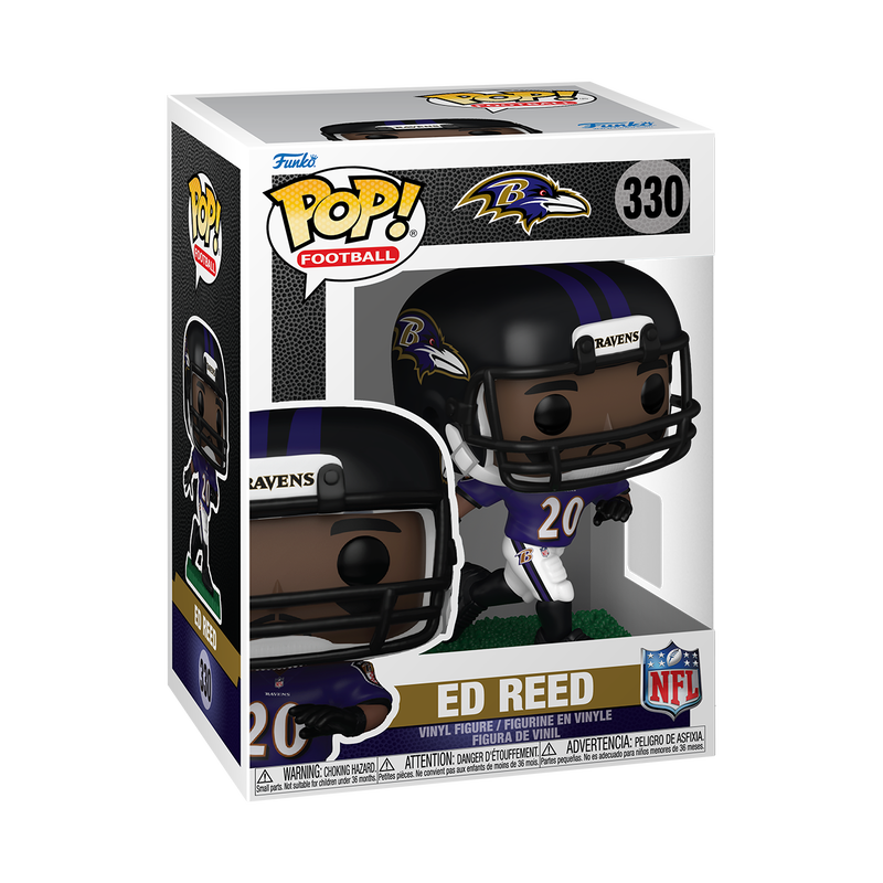 [Pre-Order] Pop! Football: NFL Legends Ed Reed (Ravens)