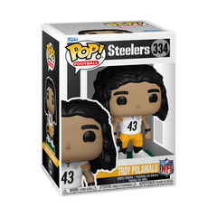 [Pre-Order] Pop! Football: NFL Legends Troy Polamalu (Steelers)
