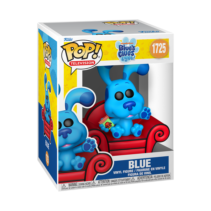 Pop! Televsion: Blue's Clues & You! - Blue with Couch Premium