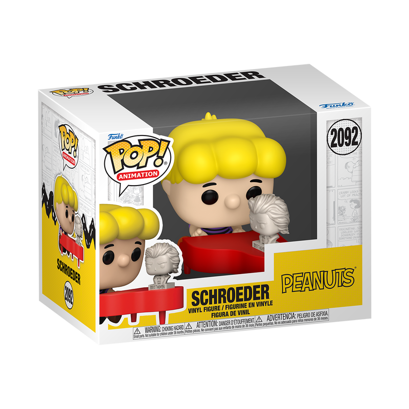 Pop! Animation: Peanuts Schroeder Playing Piano