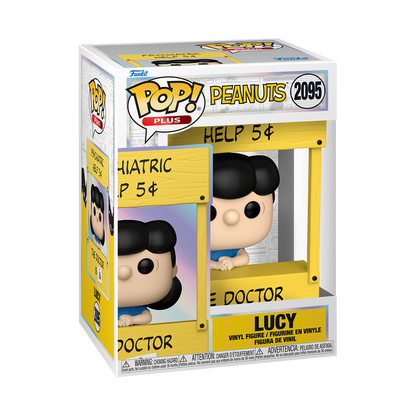 Pop! Animation: Peanuts Lucy with Doctor Stand