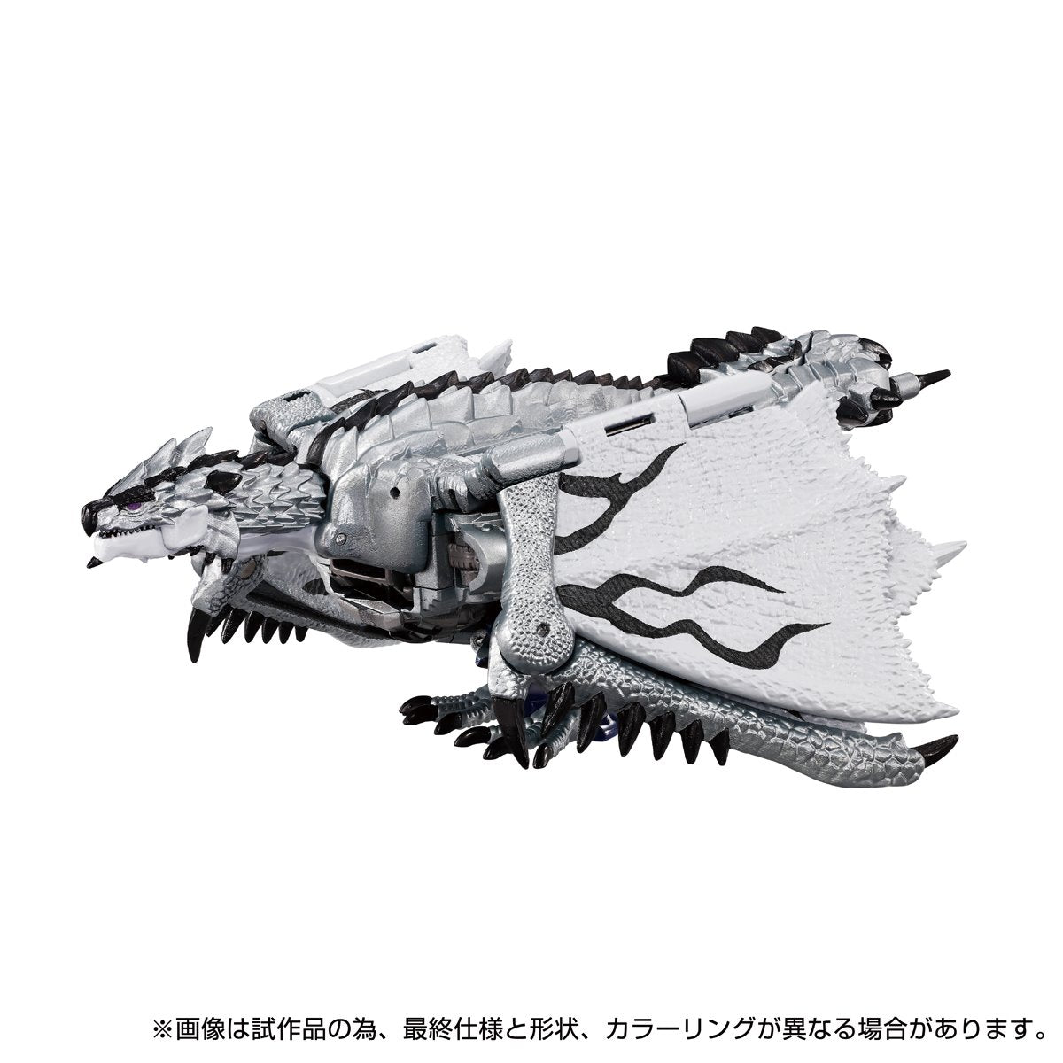 Transformers x Monster Hunter Synergenex Series Silver Rathalos Prime Action Figure