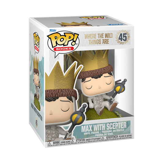 [Pre-Order] Pop! Books: Where the Wild Things Are Max with Scepter