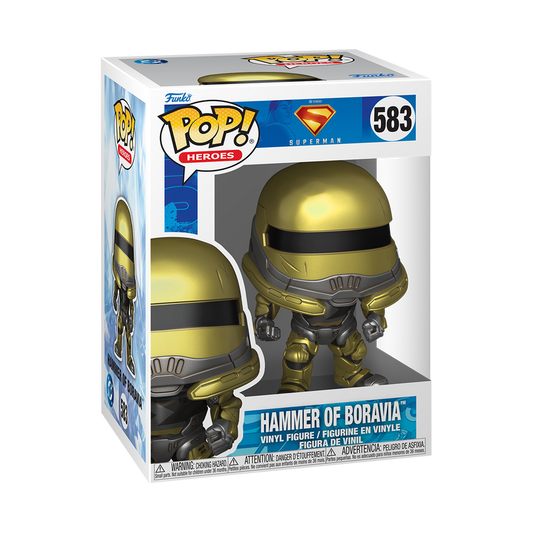 [Pre-Order] Pop! Heroes: Superman (2025 Movie) - Hammer of Boravia 1/6 Chase
