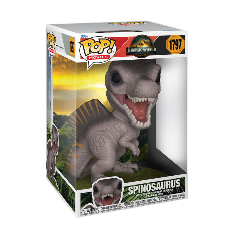 [Pre-Order] Pop! Movies: Jurassic World Rebirth - Spinosaurus Jumbo 10 - Inch