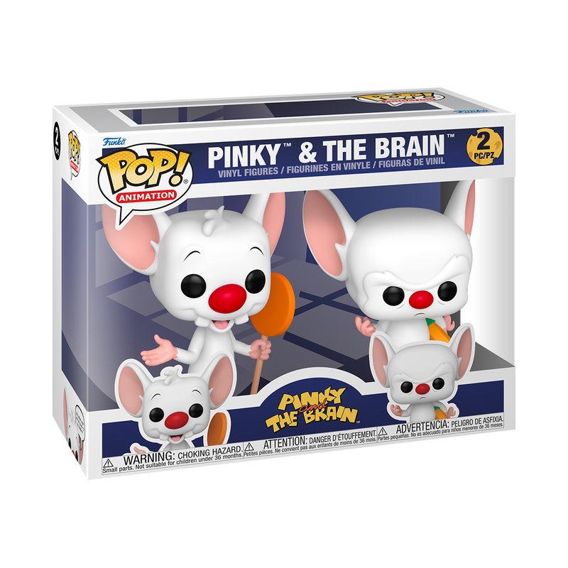 [Pre-Order] Pop! Animation: Pinky and The Brain 2 Pack