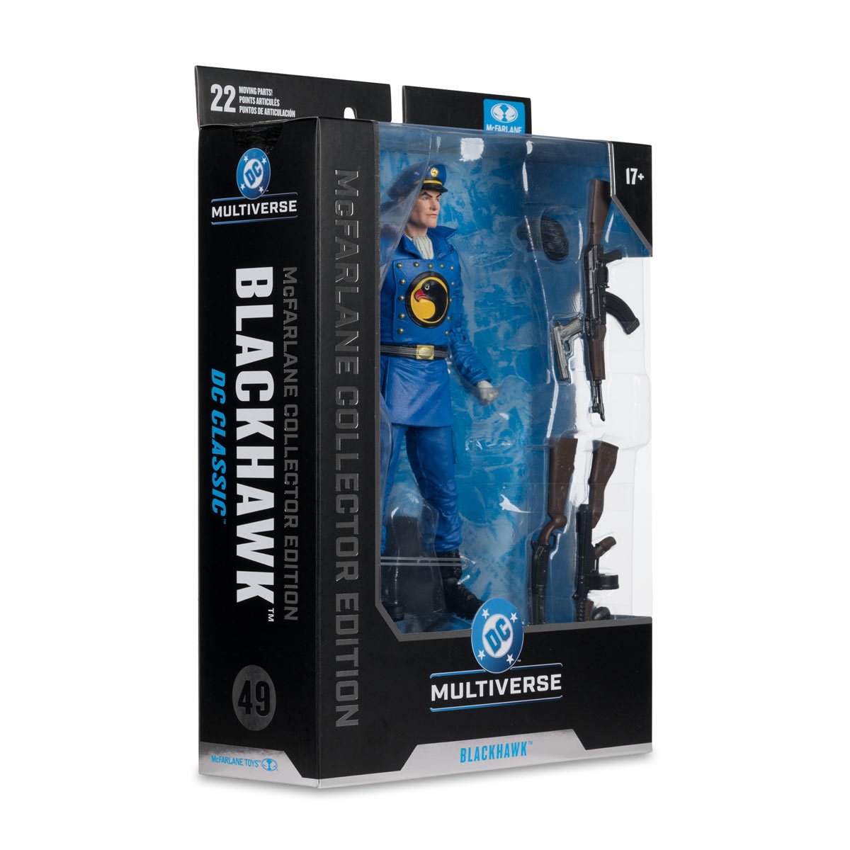 DC McFarlane Collector Edition Wave 13 #49 Blackhawk DC Classics 7-Inch Scale Action Figure