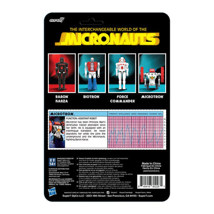 Micronauts Microtron 3 3/4-Inch ReAction+ Figure