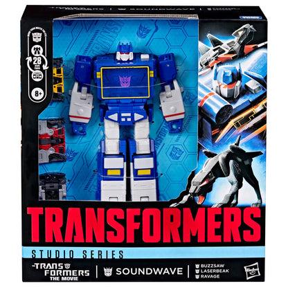 Transformers Studio Series 86 Leader Class Soundwave Action Figure