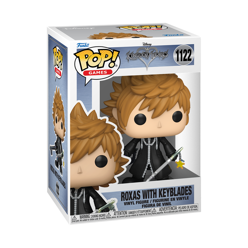 [Pre-Order] Pop! Games: Kingdom Hearts Roxas with Keyblades