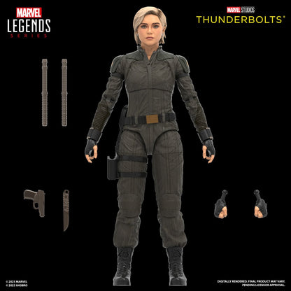Marvel Legends Series Thunderbolts* Movie Yelena Belova and Red Guardian 6-Inch Action Figures 2-Pack