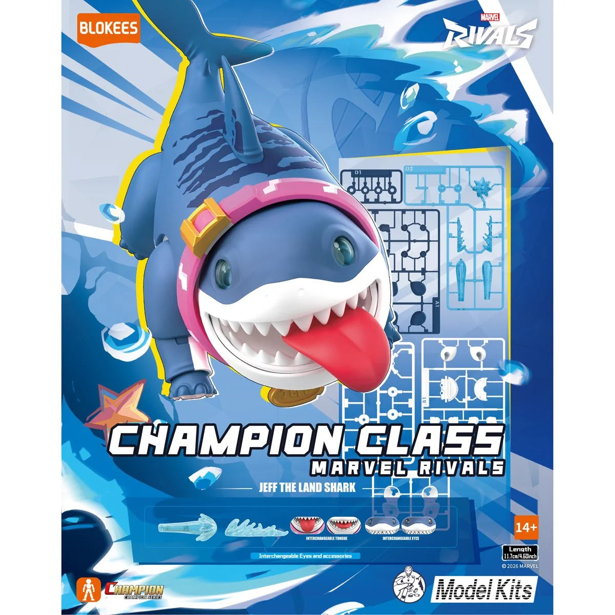 Marvel Rivals Jeff the Land Shark Champion Class Model Kit