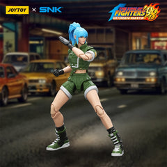 [Pre-Order] King of Fighters '98 Ultimate Match Ikari Warriors Team Leona Heidern 1:18 Scale Action Figure