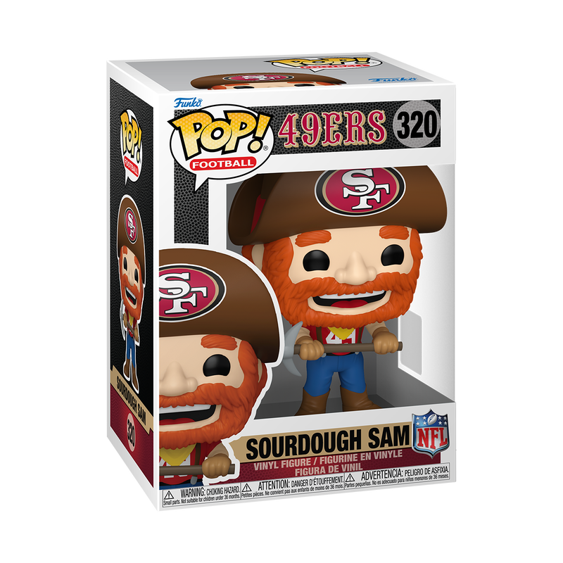 [Pre-Order] Pop! Football: NFL Mascots 49ers Sourdough Sam
