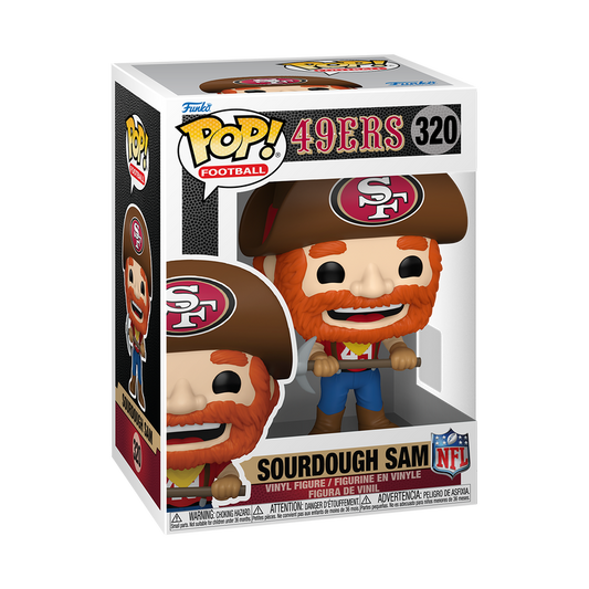 [Pre-Order] Pop! Football: NFL Mascots 49ers Sourdough Sam