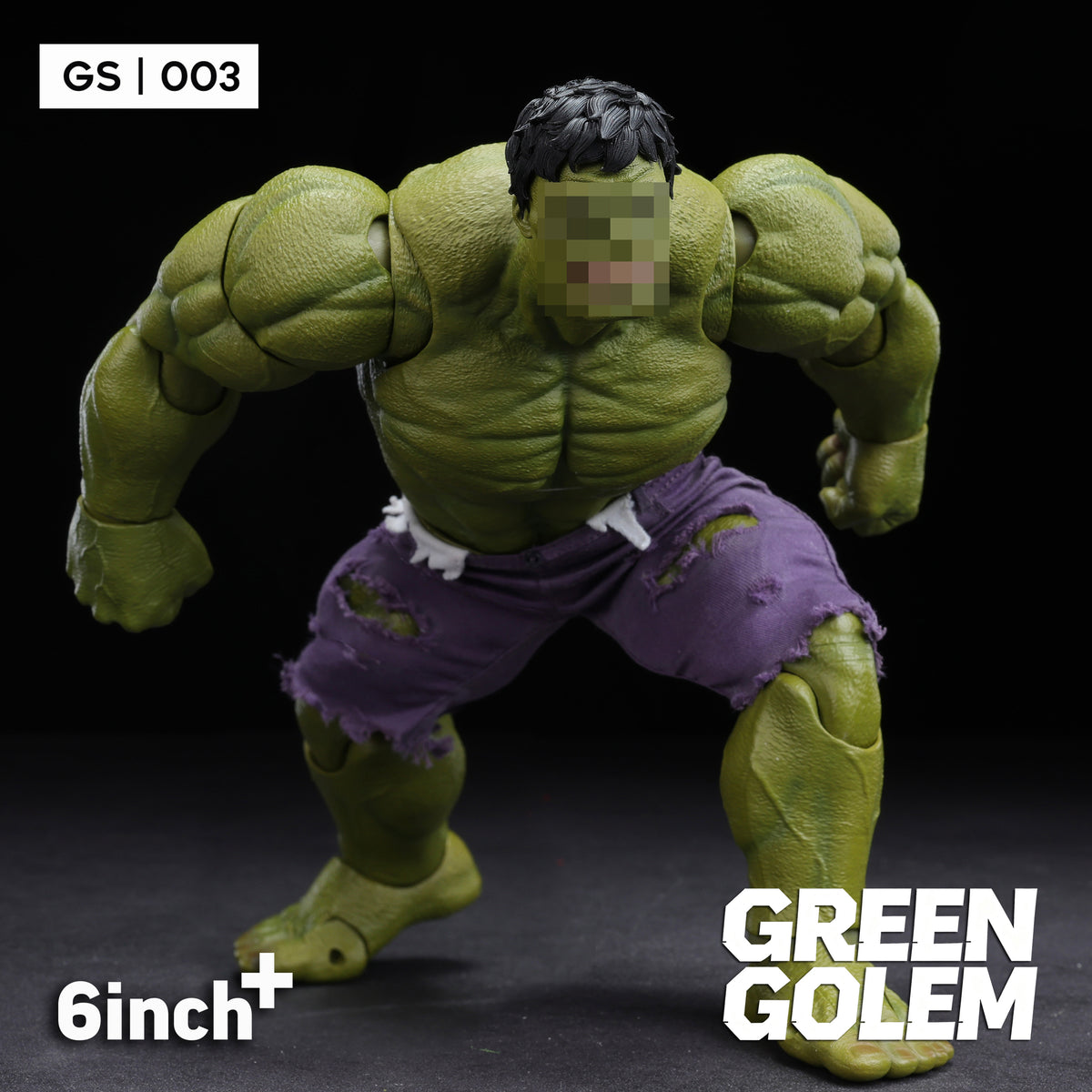 6Inch+ Green Golem GS003 1/12 Action Figure