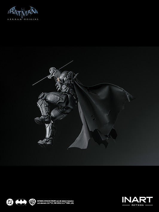 INART Arkham Origins Batman (Battle Damaged Version) 1/12 Action Figure