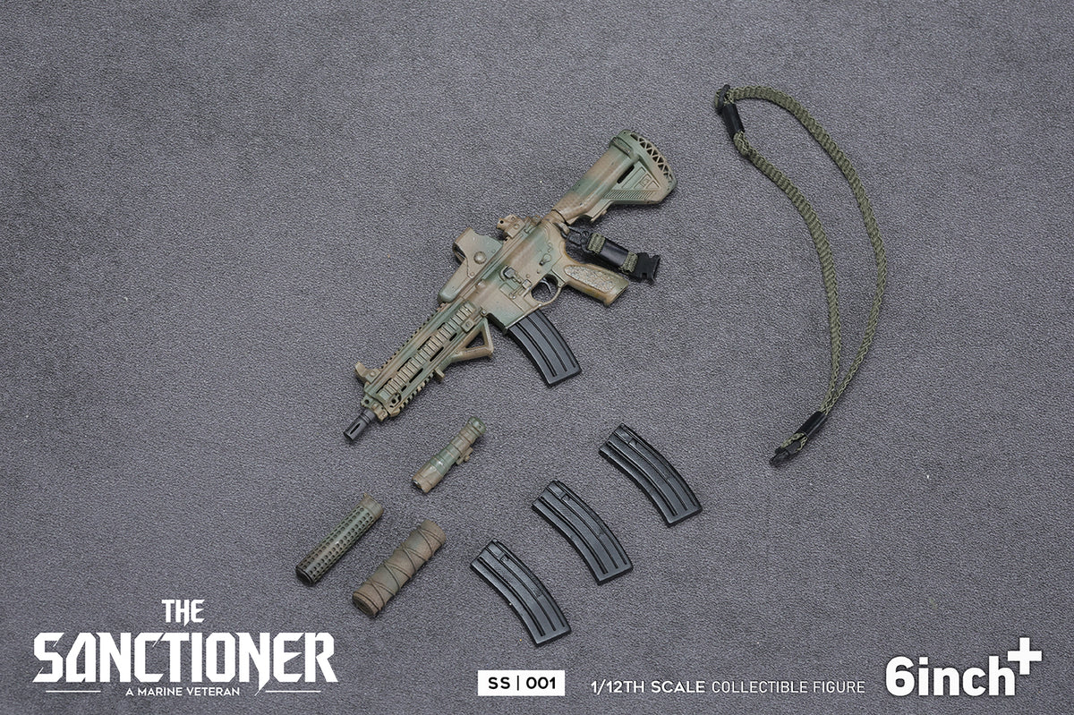 6Inch+ The Sanctioner SS001 1/12 Action Figure
