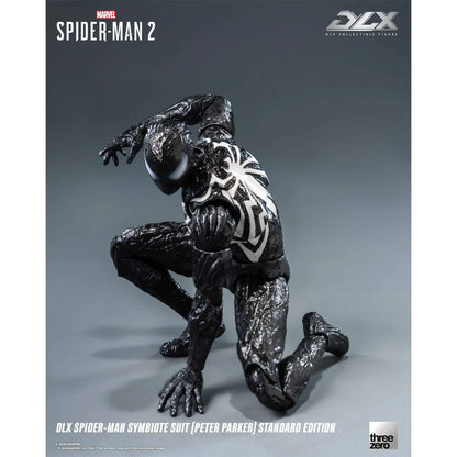 Marvel Spider-Man 2 Spider-Man Symbiote Suit Peter Parker Standard Edition DLX Action Figure