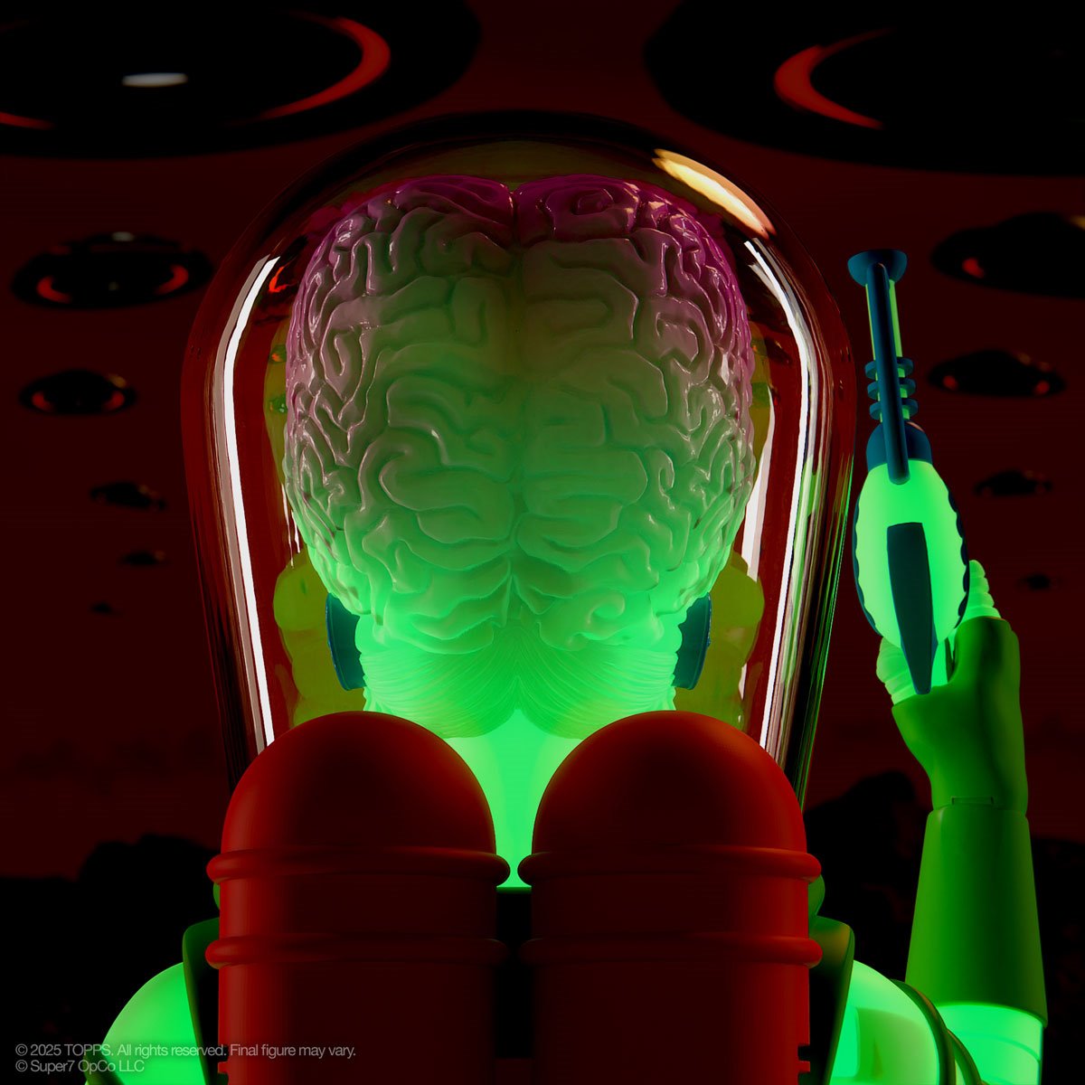 Mars Attacks! Ultimates Martian (Invasion Begins Glow-in-the-Dark) 7-Inch Scale Action Figure