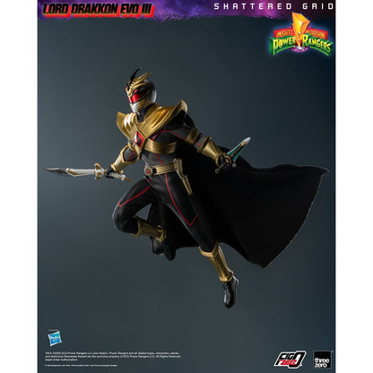 Mighty Morphin Power Rangers: Shattered Grid Lord Drakkon Evo III FigZero 1:6 Scale Action Figure