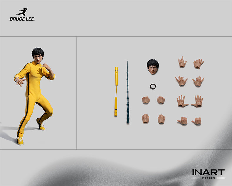 INART Bruce Lee (Yellow Jumpsuit) 1/12 Scale Action Figure