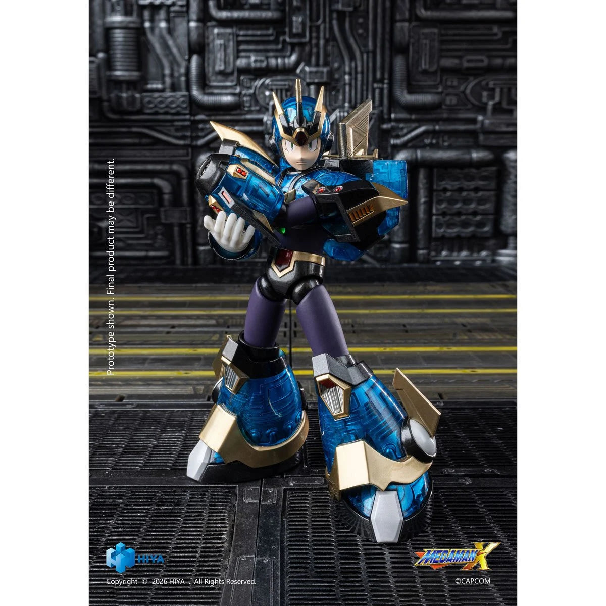 Mega Man X Series X Ultimate Armor Version Exquisite Basic Series None Scale 6-Inch Action Figure