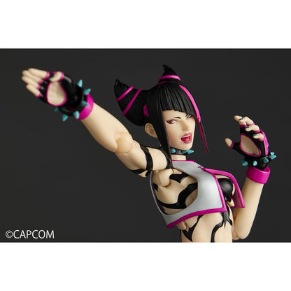 Street Fighter 6 Juri Revoltech Amazing Yamaguchi Action Figure