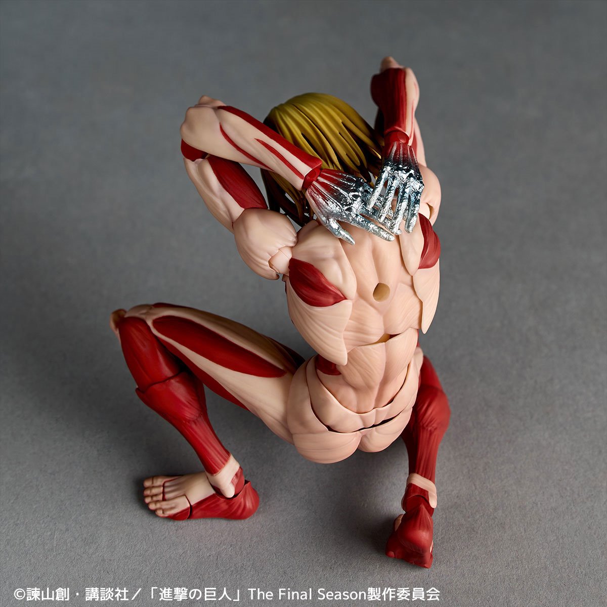 Attack on Titan Female Titan AF Revoltech Amazing Yamaguchi Action Figure (Reissue)