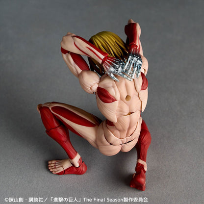Attack on Titan Female Titan AF Revoltech Amazing Yamaguchi Action Figure (Reissue)