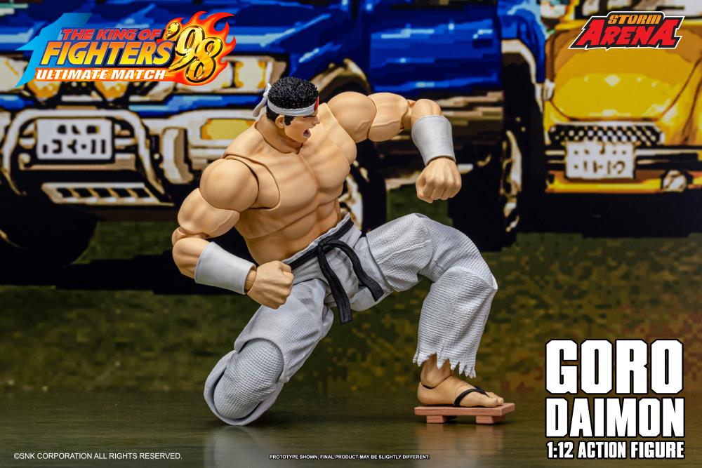 The King of Fighters '98 Ultimate Match Storm Arena Goro Daimon 1/12 Scale Action Figure