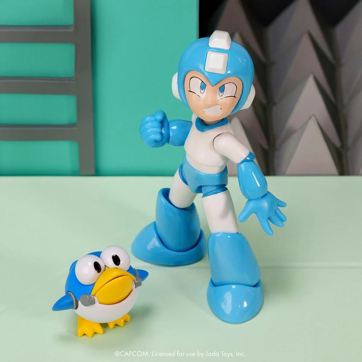 Mega Man Wave 4 Mega Man Gemini Laser 1:12 Scale Action Figure