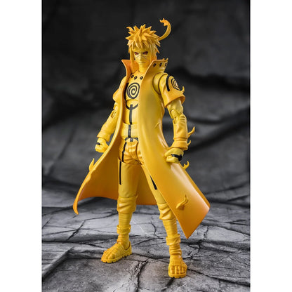 Naruto Minato Namikaze Kurama Link Mode Bond of Light That Shatters Darkness S.H.Figuarts Action Figure