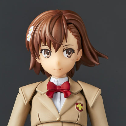 A Certain Scientific Railgun Mikoto Misaka Winter Version Revoltech Amazing Yamaguchi Action Figure