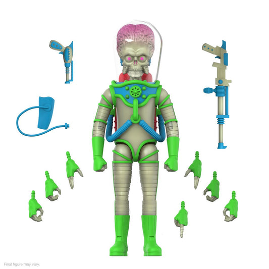 [Pre-Order] Mars Attacks! Ultimates Martian (Invasion Begins Glow-in-the-Dark) 7-Inch Scale Action Figure