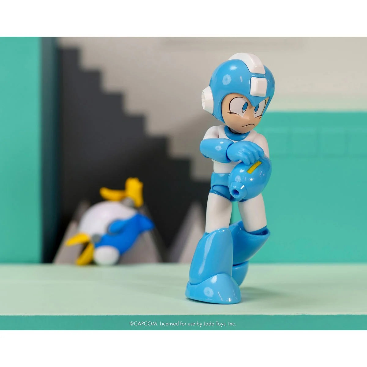 Mega Man Wave 4 Mega Man Gemini Laser 1:12 Scale Action Figure