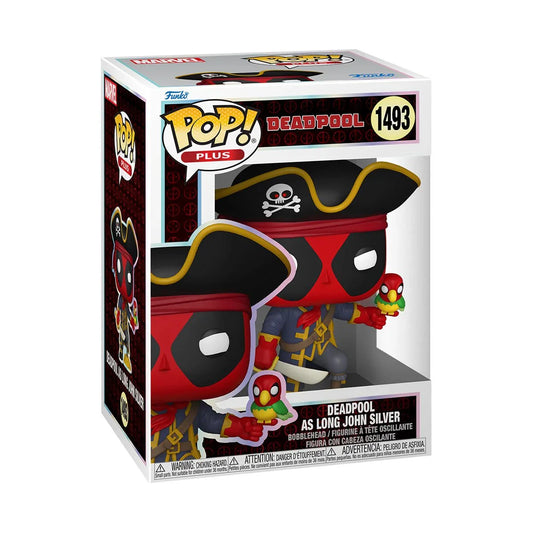 [Pre-Order] Pop! Plus: Deadpool Literary Classics Deadpool as Long John Silver