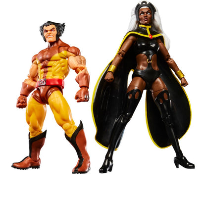 X-Men 97 Marvel Legends Wolverine and Storm 6-Inch Action Figures