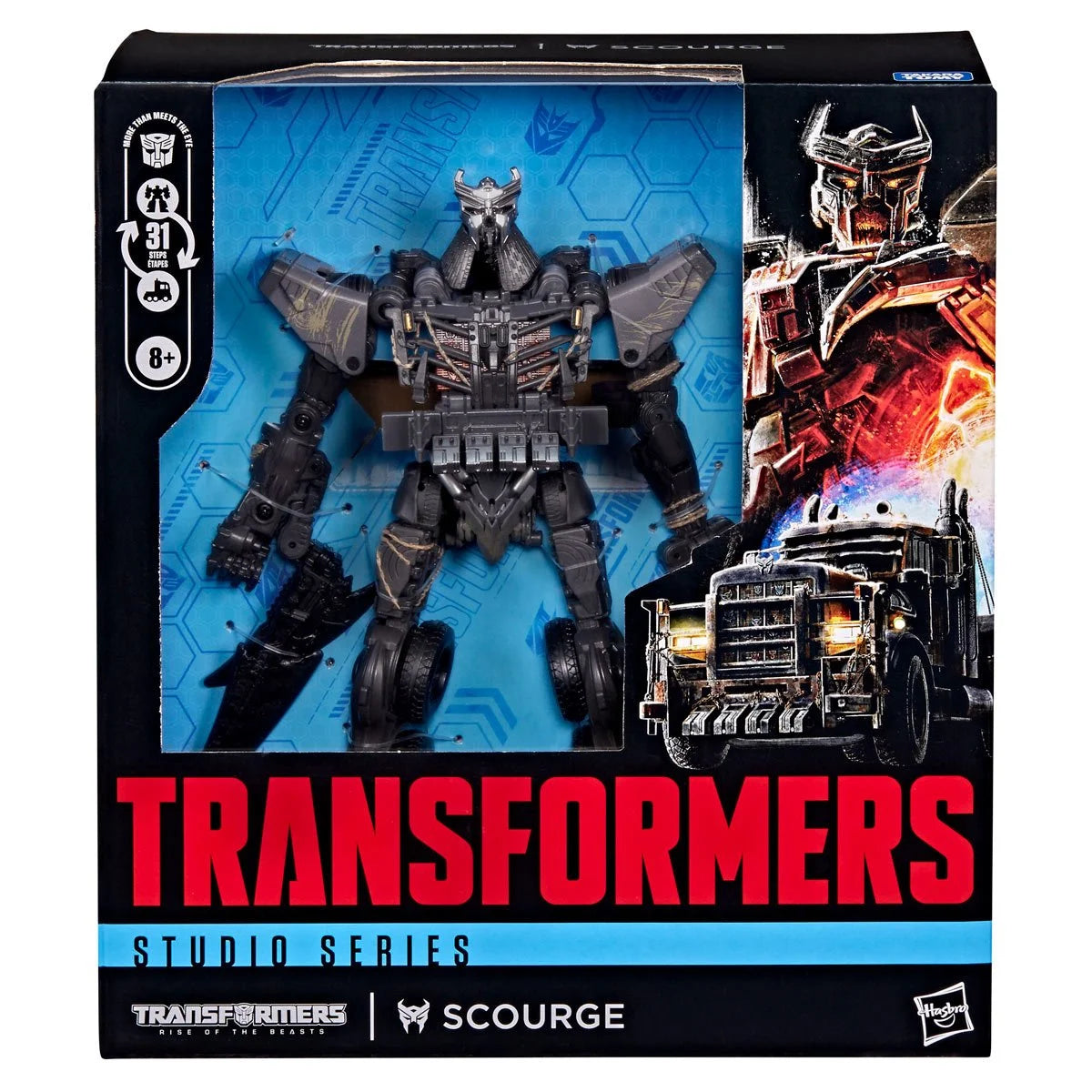 Transformers Studio Series Leader Class Rise of the Beasts Scourge Action Figure
