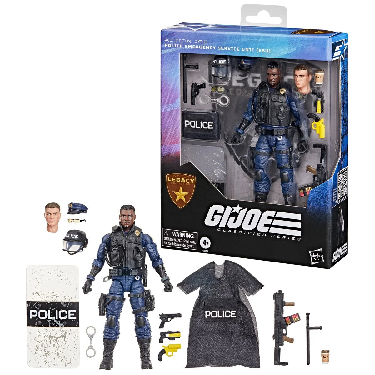 G.I. Joe Classified Series Legacy Collection Police Emergency Service Unit (ESU) 6-Inch Action Figure