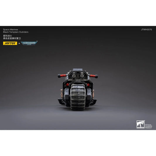 Warhammer 40,000 Space Marines Black Templars Outriders Bike 1:18 Scale Vehicle