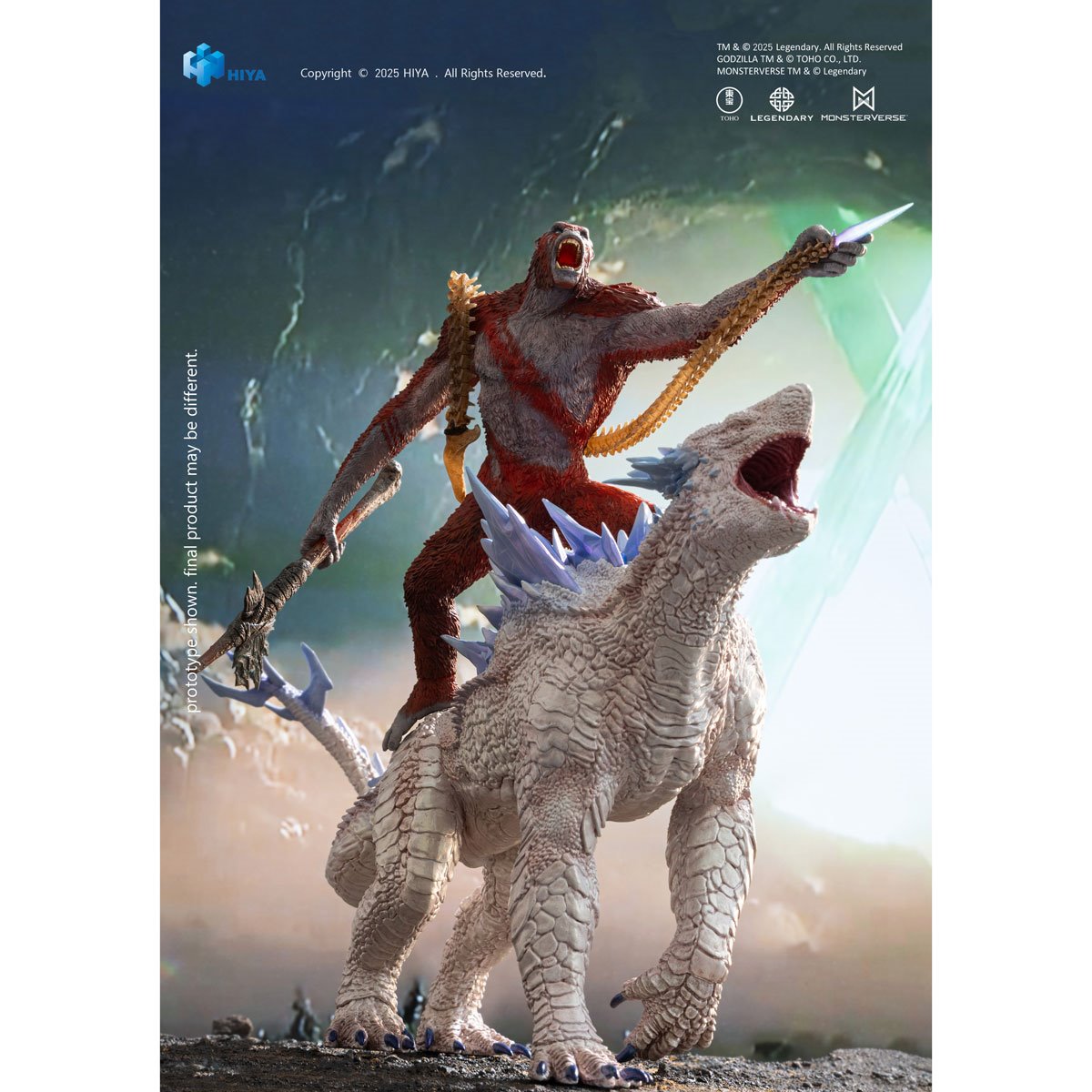 Godzilla x Kong: The New Empire Skar King Stylist Series 6-Inch Statue